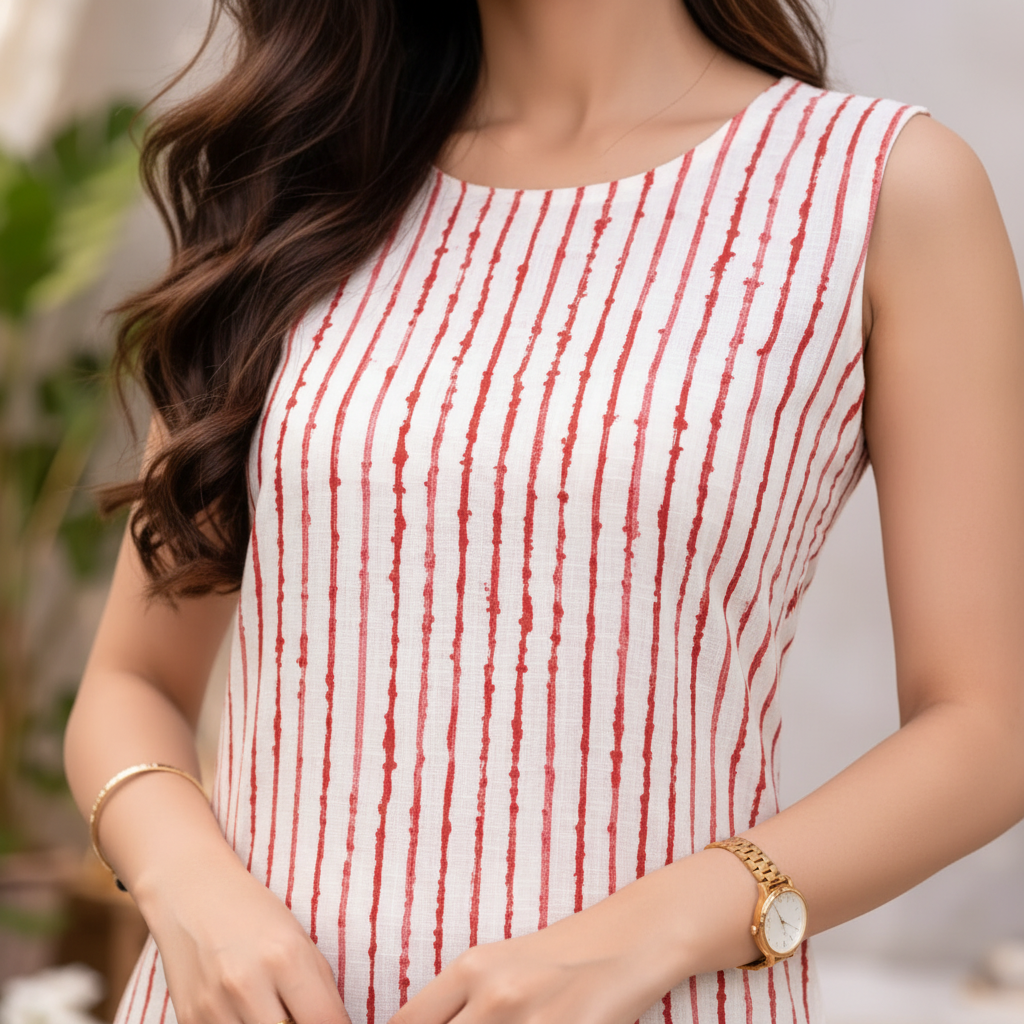 Stripe pattern close-up