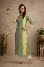 Three-quarter turn pose