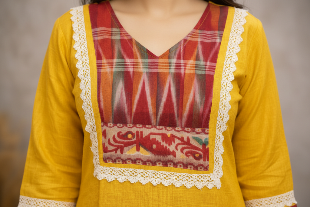 Tribal art detail close-up