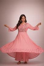 Twirl showing anarkali volume