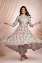 Twirl showing chevron and paisley patterns