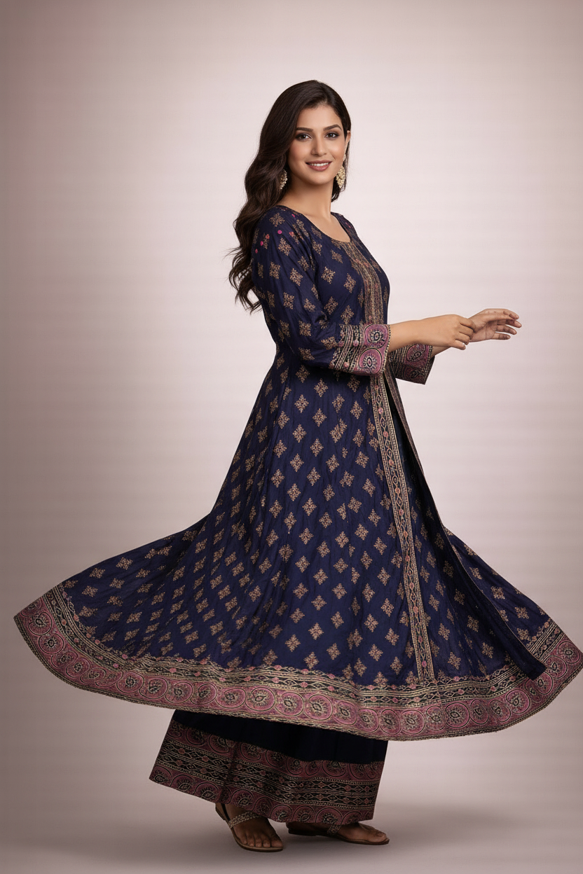 Twirl showing layered construction