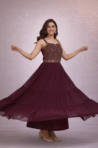 Twirl showing tiered layers