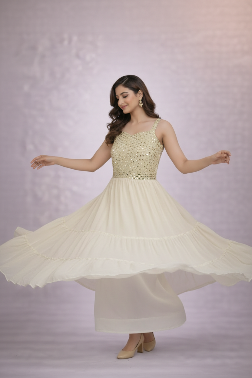 Twirl showing tiered layers