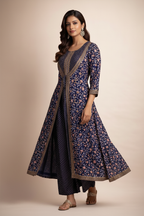 Walking pose showing layers