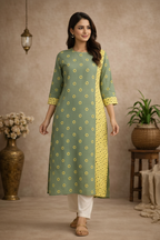 Walking pose with movement