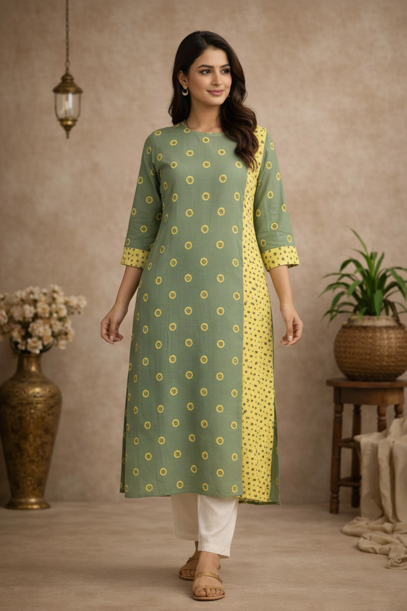 Walking pose with movement