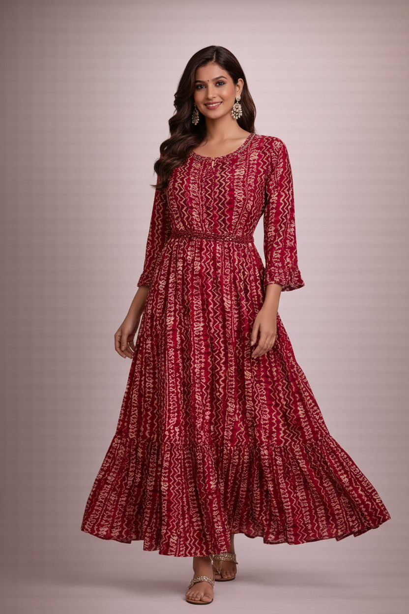 Walking pose with natural flow