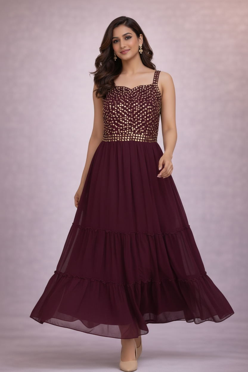 Walking pose with natural flow